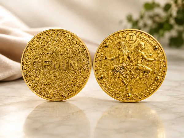 Gemini_(Mithun_Rashi)_Bracelet_with_FREE_Gold_Plated_Gemini_Zodiac_Coin_|_Energized_&_Siddh