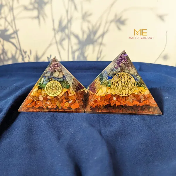 Multicolour_Chakra_Orgone_Pyramid_With_Flower_Of_Life_Symbol_Set_Of_1