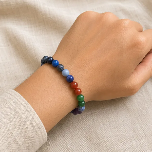 7_Chakra_Simple_Bracelet_pack_of_1