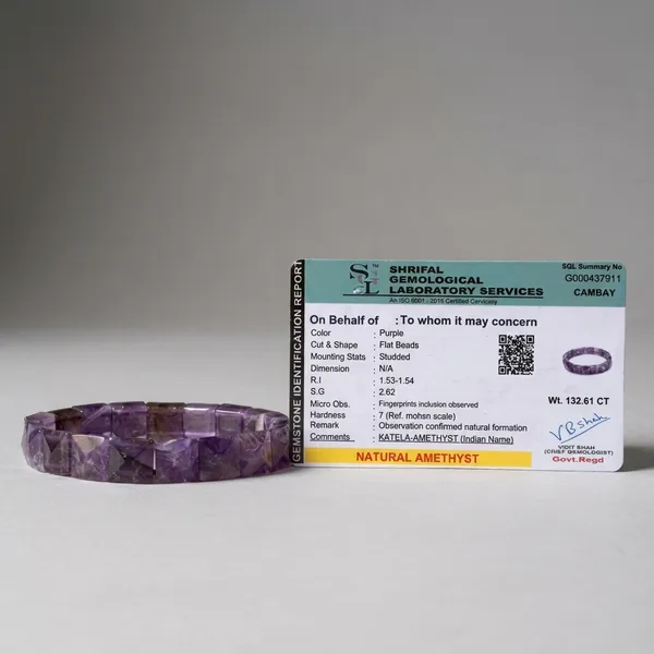 Purple_Natural_Amethyst_Gemstone_PYRAMID_Bracelet_With_Lab_Certificate_132.61_Ct_pack_of_1