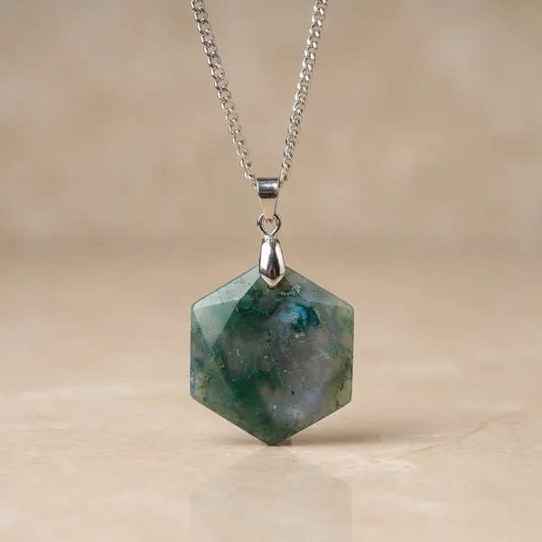 Multicolour_Natural_Gemstone_Hexagon_Pendant_Necklace_With_Chain_Pack_Of_1