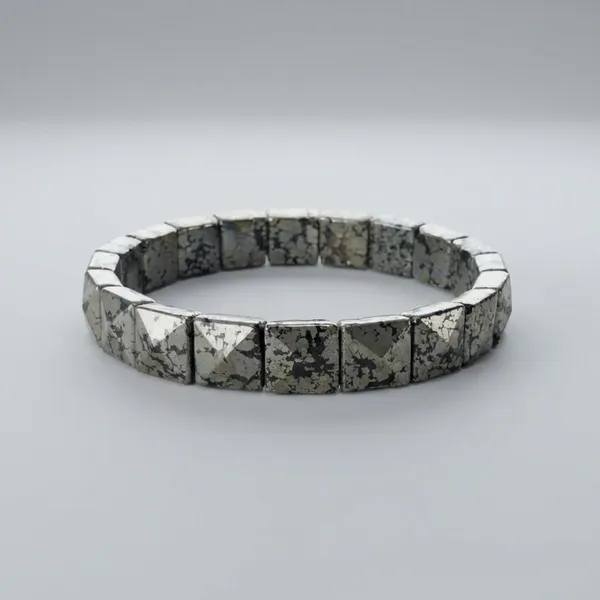 Pyrite_Pyramid_Bracelet_pack_of_1