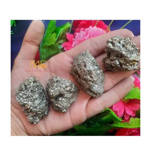 NATURAL_PYRITE_RAW__Material_Pack_Of_4