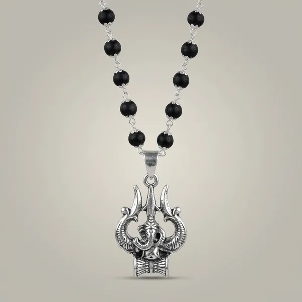 Karungali_Elegant_Beaded_Necklace_With_Dragon_Pendant_pack_of_1