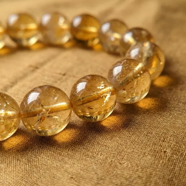 Light_Orange_Citrine_Crystal_Healing_Bracelet_pack_of_1