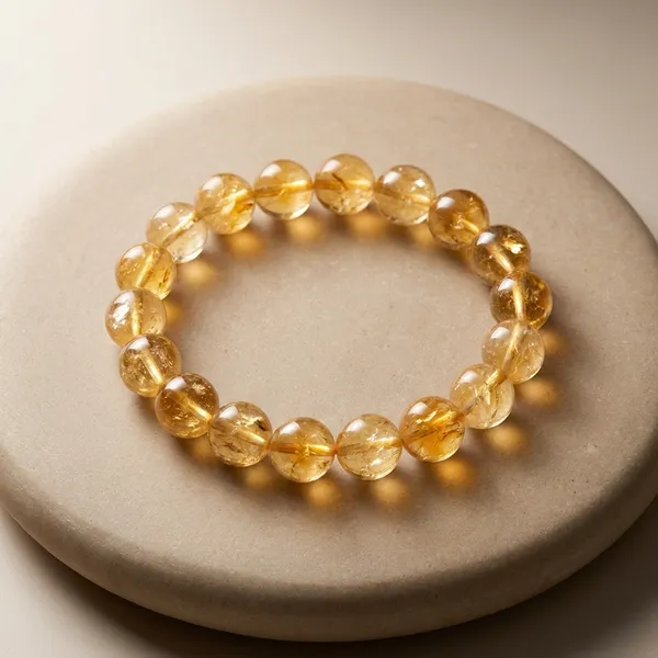 Light_Orange_Citrine_Crystal_Healing_Bracelet_pack_of_1
