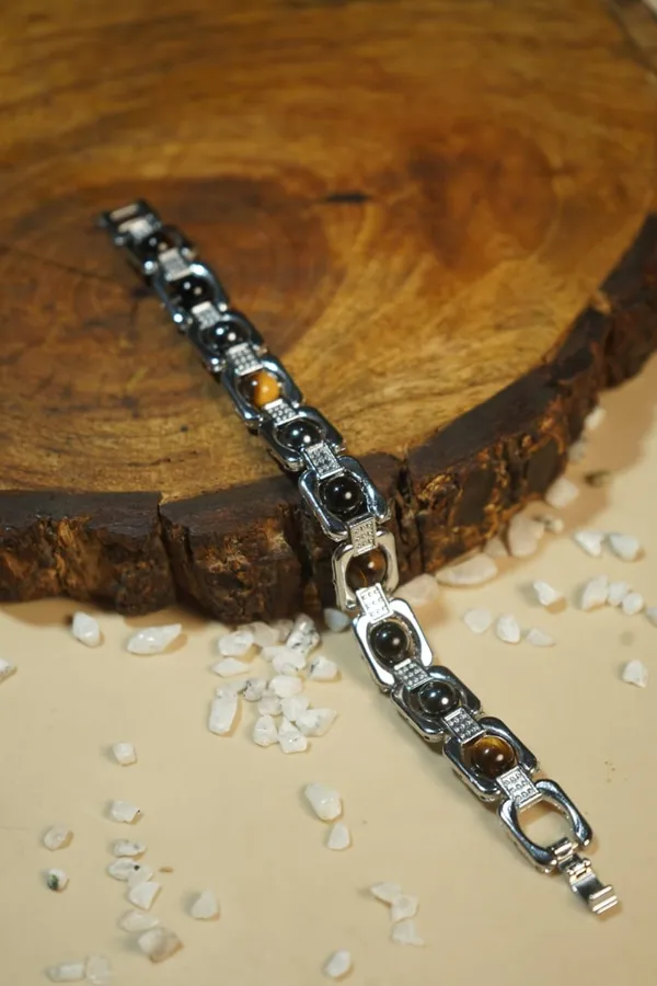 Multicolour_Tiger_Eye_Stone_Magnetic_Therapy_Bracelet_For_Men_And_Women_pack_of_1