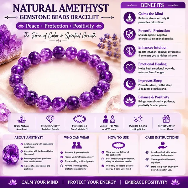 Purple_Natural_Amethyst_Gemstone_Bead_Bracelet_pack_of_1