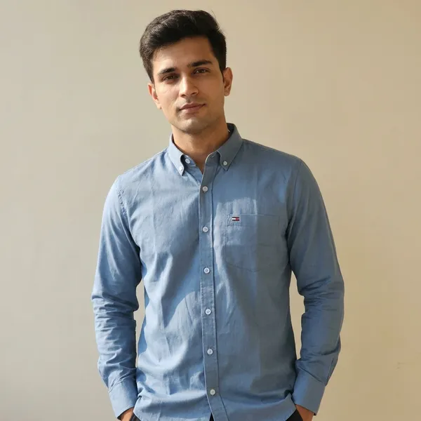 Stell_Blue_Oxford_Shirt