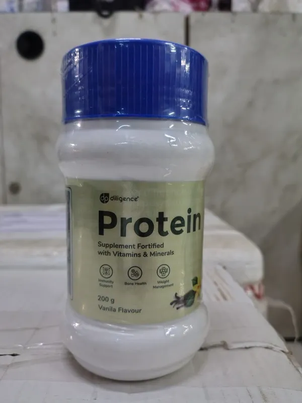 Diligence_Protein_Powder,_Vanilla_Flavour_200G