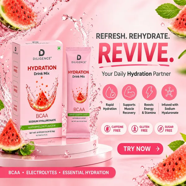 Diligence_Hydration_Drink_Mix_Watermelon_Flavour_With_BCAA_Sodium_Hyluronate