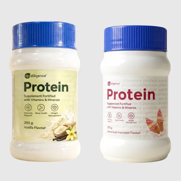 Diligence_Protein_Powder,_American_Ice_Cream_Flavour_And_Vanilla_Flavour_Combo_Pack_Of_2