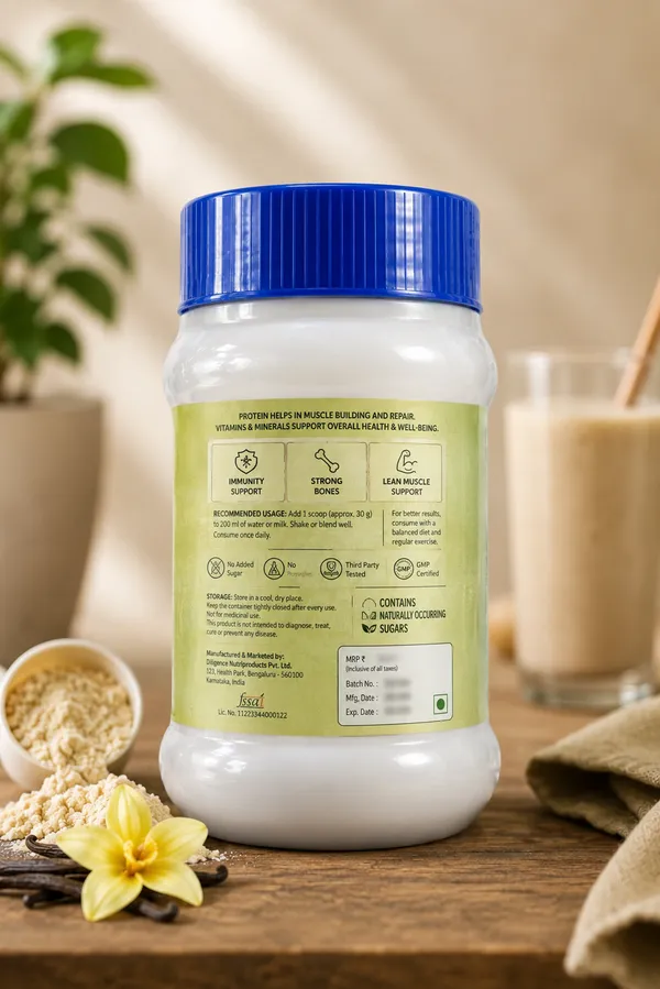 Diligence_Protein_Powder,_Vanilla_Flavour_200G