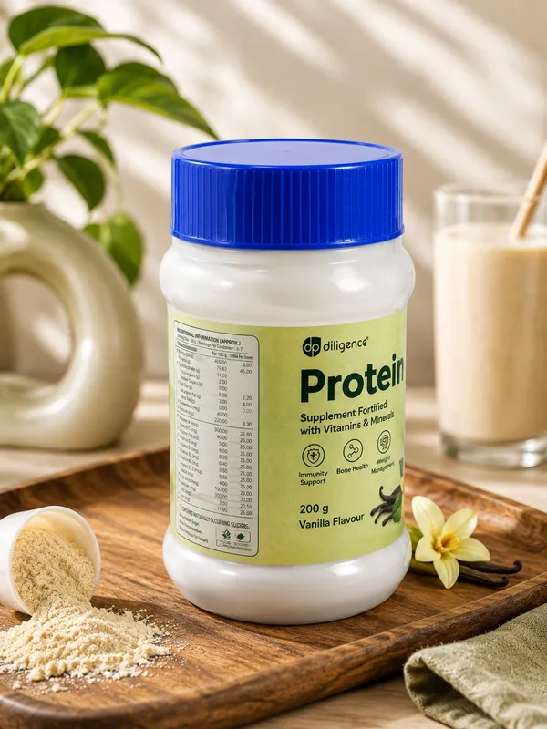 Diligence_Protein_Powder,_Vanilla_Flavour_200G
