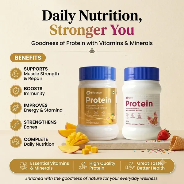 Diligence_Protein_Powder,_American_Ice_Cream_Flavour_And_Mango_Flavor_Combo_Pack_Of_2