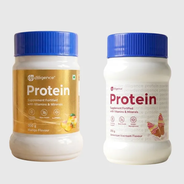 Diligence_Protein_Powder,_American_Ice_Cream_Flavour_And_Mango_Flavor_Combo_Pack_Of_2