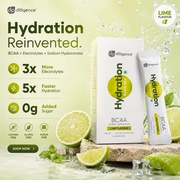 Diligence_Hydration_Drink_Mix_Lime_Flavour_With_BCAA_Sodium_Hyluronate