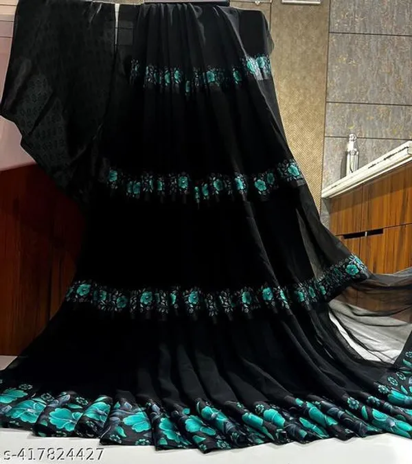 Taladara's_New_Fancy_Satin_Patta_Premium_Saree_For_Women