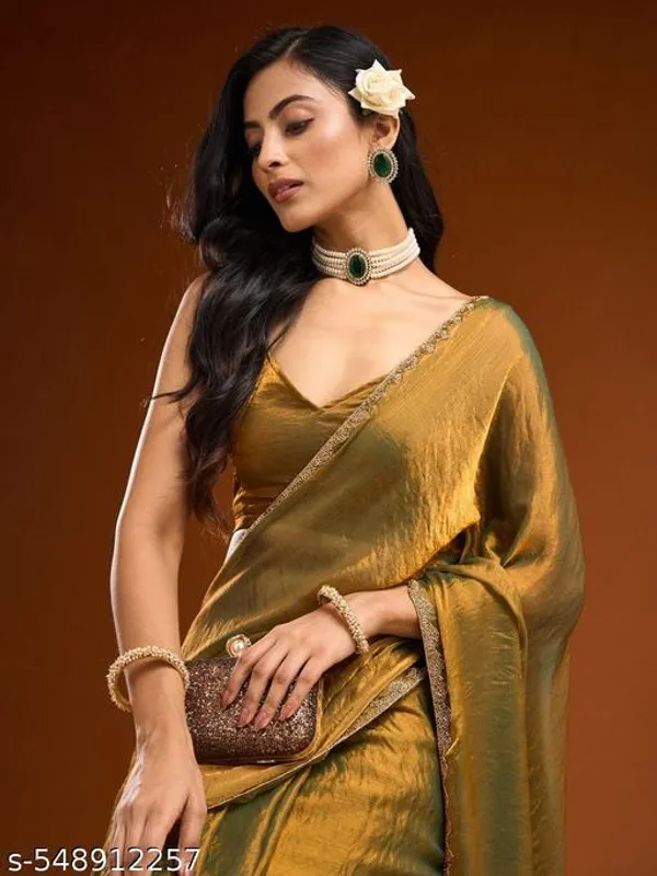 Taladara's_New_Georgette_Chiffon_Premium_Saree_And_Heavy_Lace_Border_For_Women