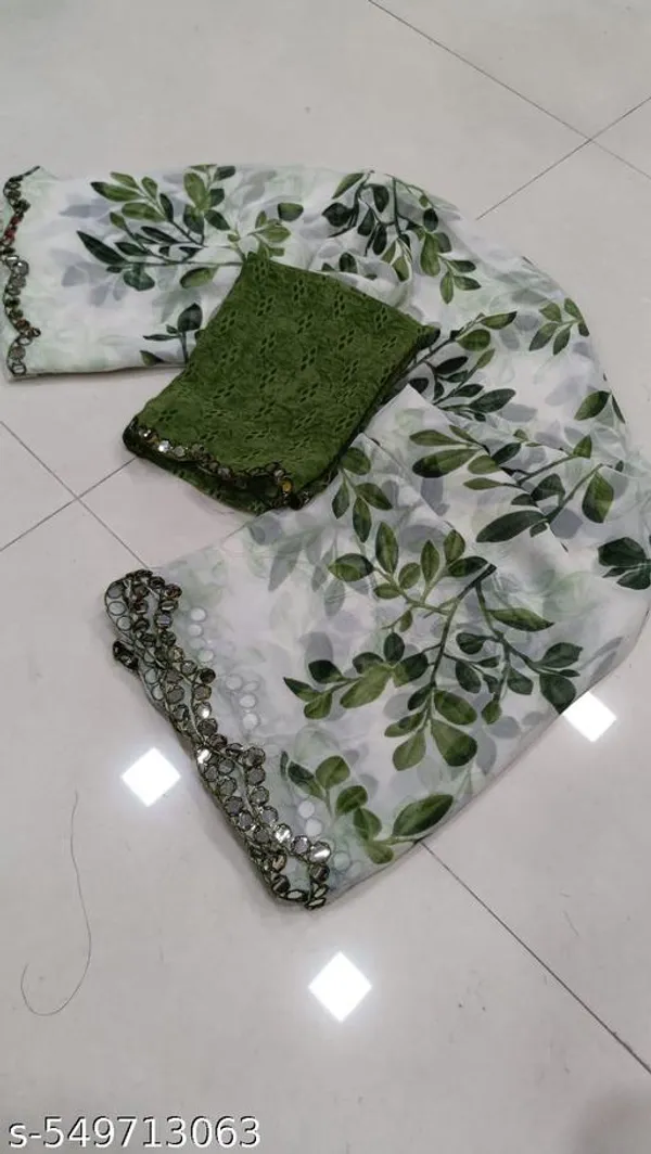 Taladara's_New__Georgette_Printed_Premium_Saree_Mirar_Lace_Border_For_Women