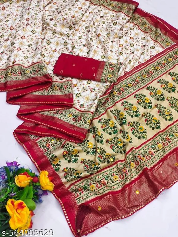 Taladara's_New_Fancy_Pashmina_Patola_Premium_Saree_For_Women