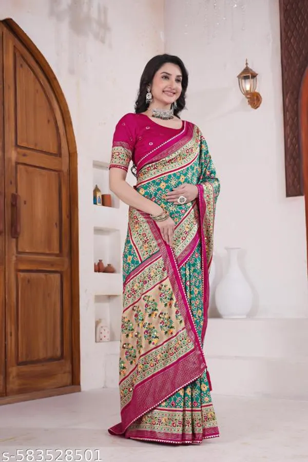 Multicolor_Fancy_Pashmina_Digital_Premium_Saree_For_Women