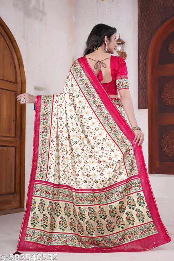 White_And_Pink_Fancy_Pashmina_Digital_Premium_Saree_For_Women