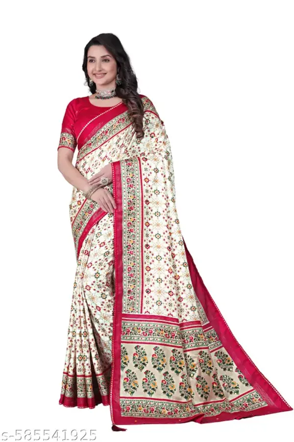 Red_And_White_Fancy_Georgette_Pashmina_Premium_Saree_For_Women