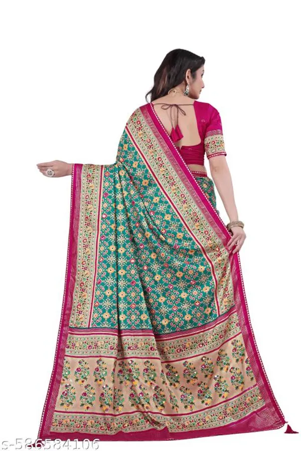 Taladara's_New_Fancy_Pashmina_Premium_Saree_For_Women