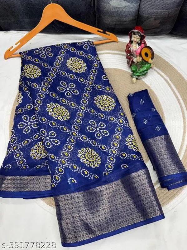 Multicolor_Fancy_Dola_Silk_Premium_Saree_For_Women