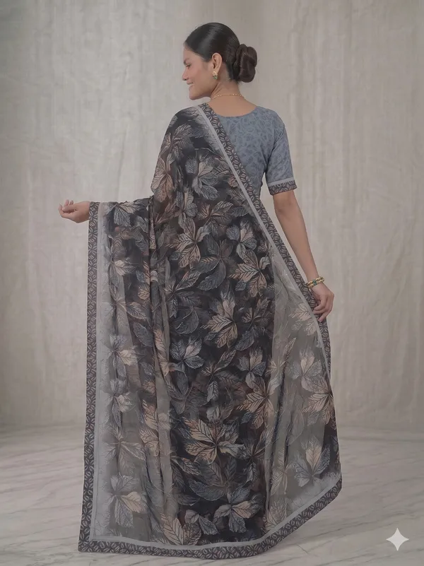 Taladara's_New_Fancy_Georgette_Printed_Saree_WIth_Digital_Lace