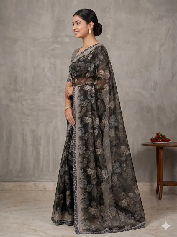 Taladara's_New_Fancy_Georgette_Printed_Saree_WIth_Digital_Lace