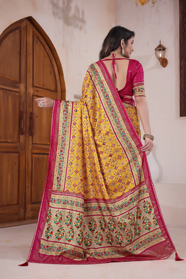 Taladara's_New_Fancy_Pashmina_Patola_Premium_Saree_For_Women