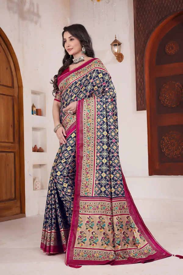 Taladara's_New_Fancy_Pashmina_Patola_Premium_Saree_For_Women
