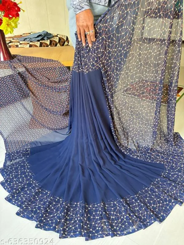 Taladara's_New_Georgette_Printed_Saree_For_Women
