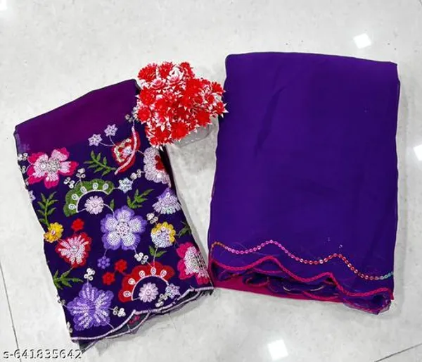 Taladara's_New_Fancy_Sath_Gram_Premium_Saree_With_Blouse
