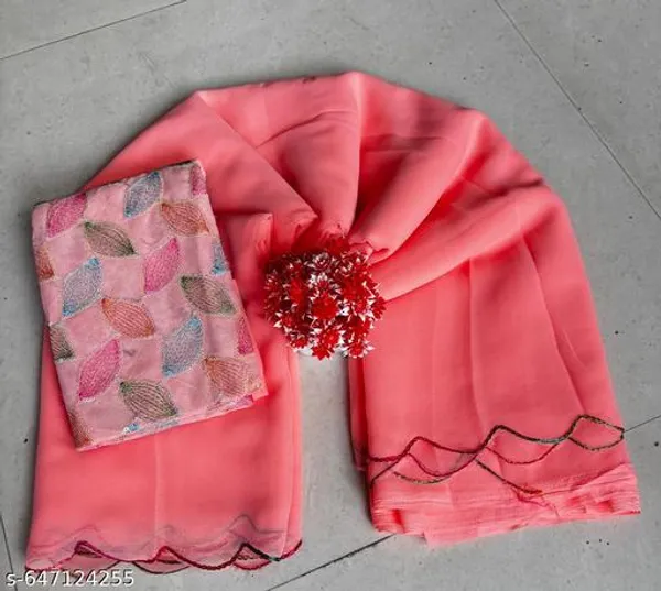 Pink_Sath_Gram_Premium_Saree_With_Printed_Blouse_For_Women