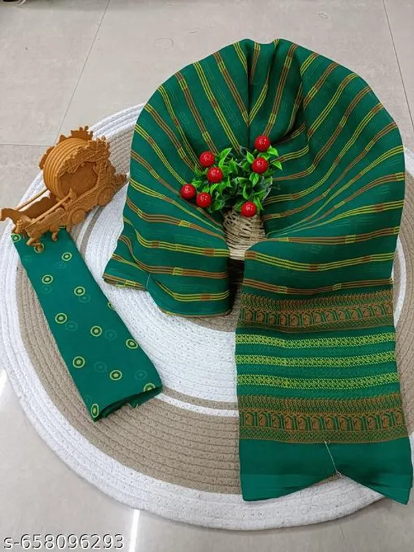 Green_Georgette_Printed_Premium_Saree_For_Women