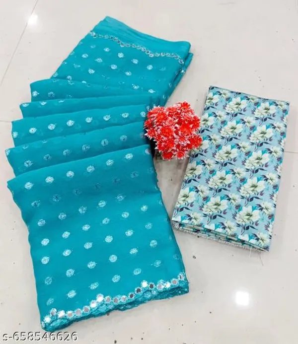 Blue_Fancy_Mirror_Mos_Buti_Premium_Saree_For_Women