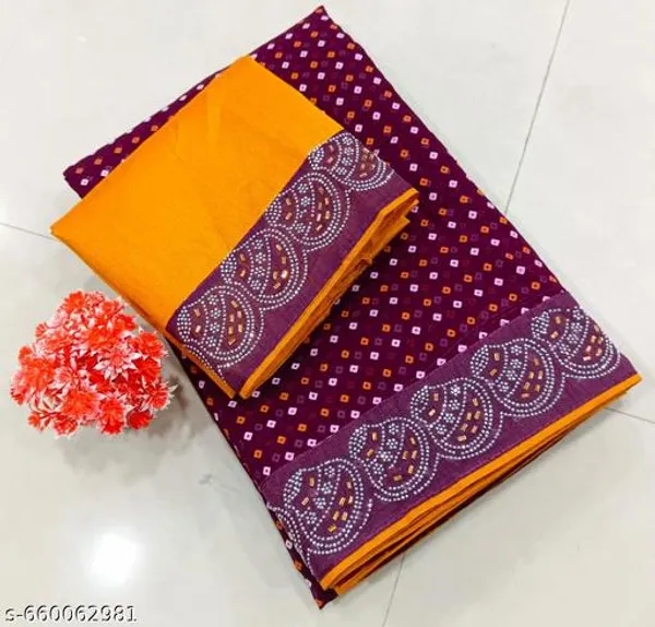 Taladara's_New__Fancy_Georgette_Premium_Saree_With_Embedded_Stones_And_Added_Blouse_For_Women