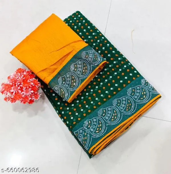 Taladara's_New__Fancy_Georgette_Premium_Saree_With_Embedded_Stones_And_Added_Blouse_For_Women