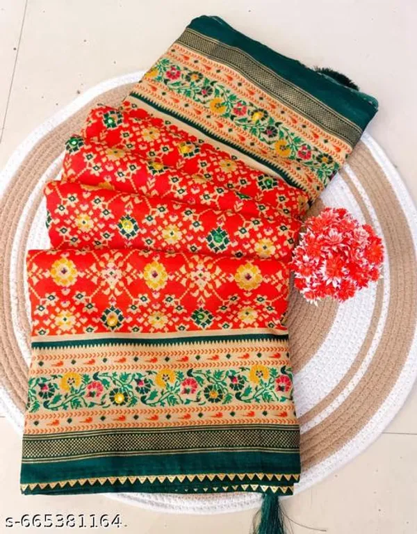 Multicolor_Pashmina_Patola_Premium_Saree_For_Women