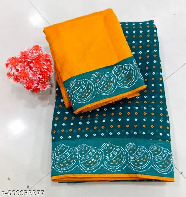 Taladara's_New__Fancy_Solo_Matka__Lace_And_Diamond_Border_Premium_Saree_For_Women