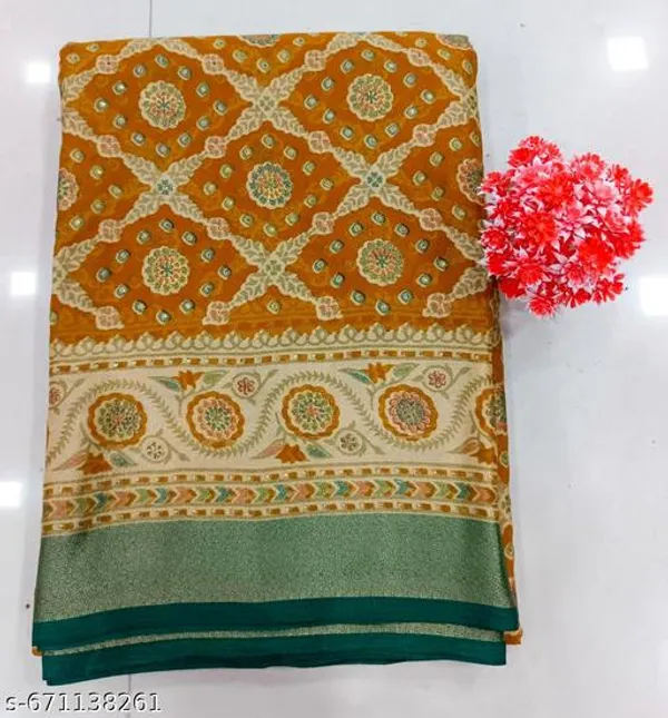 Multicolor_Chiffon_Printed_Premium_Saree_For_Women