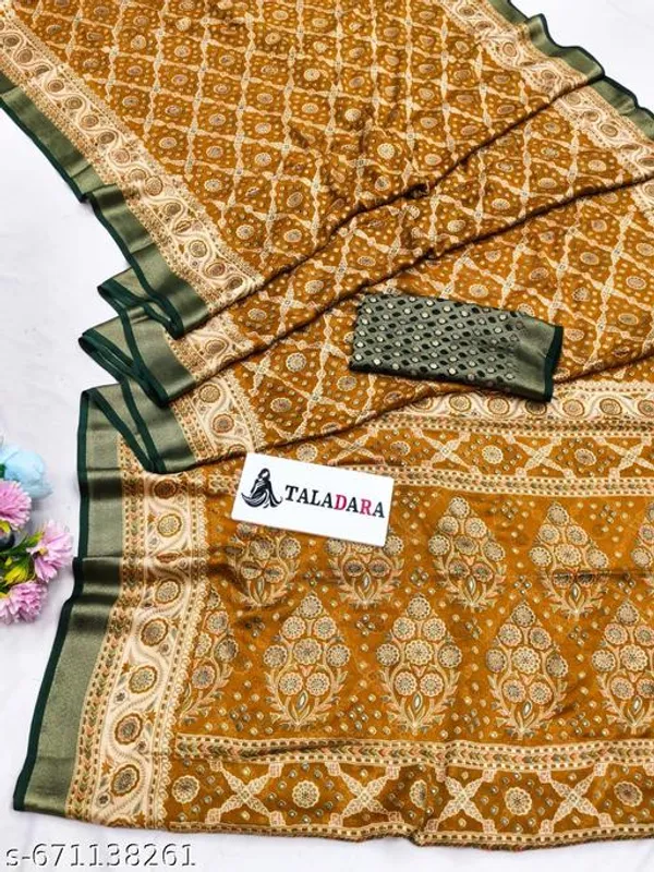 Multicolor_Chiffon_Printed_Premium_Saree_For_Women