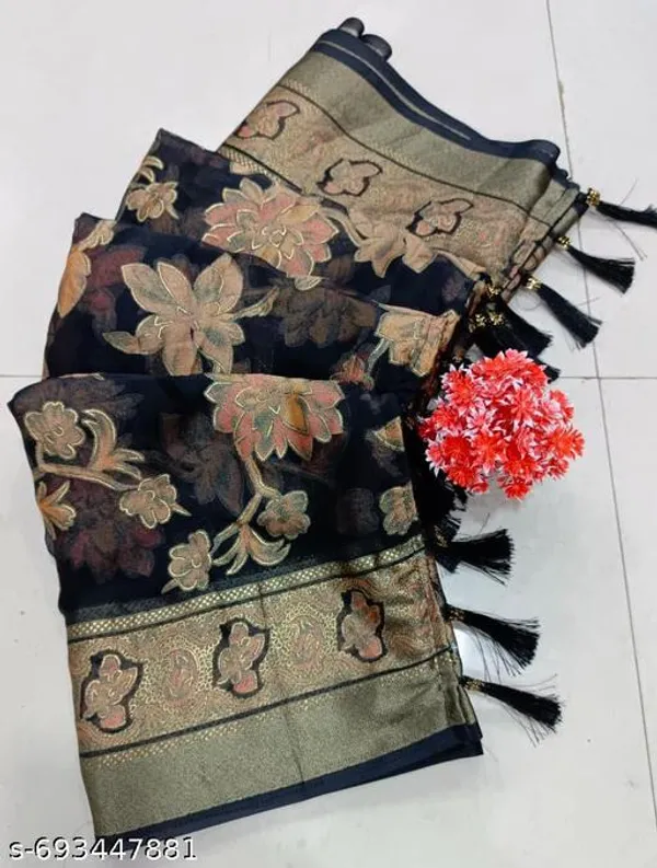 Multicolor_Fancy_Heavy_Brasso_Printed_Premium_Saree_With_Jalar_Lace_For_Women