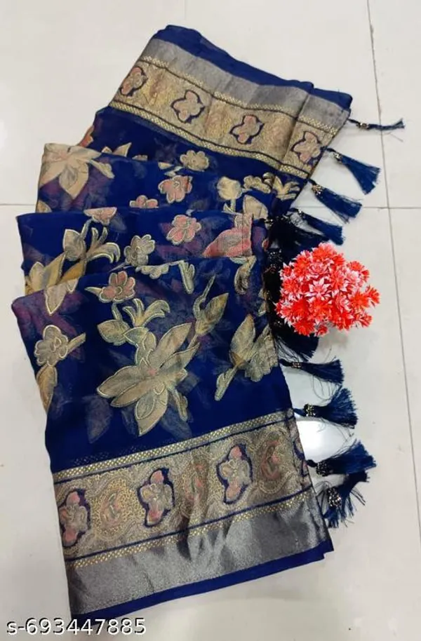 Multicolor_Fancy_Heavy_Brasso_Printed_Premium_Saree_With_Jalar_Lace_For_Women