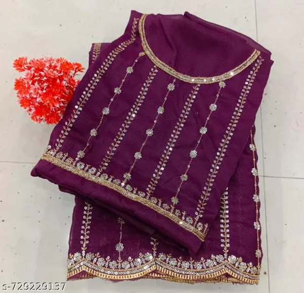 Purple_Star_Georgette_Printed_Premium_Saree_For_Women