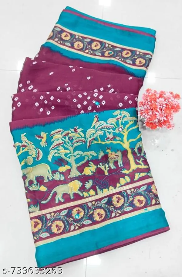 Multicolor_Mosmello_Printed_Premium_Saree_For_Women