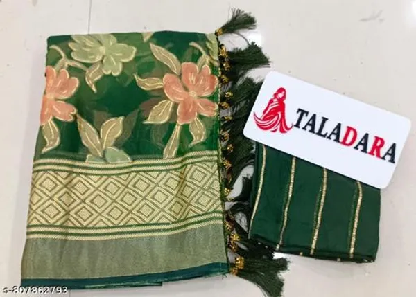 Taladara's_New_Fancy_Brasso_Printed_Premium_Saree_With_Jalar_Border